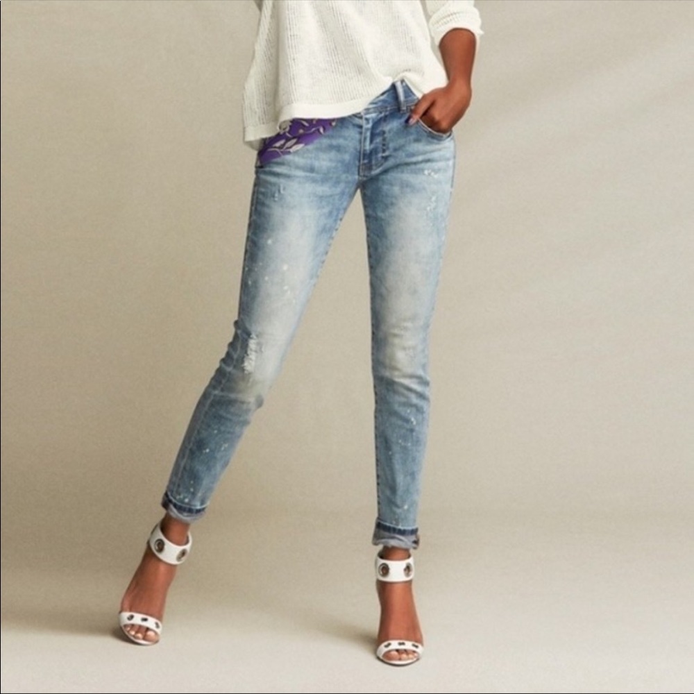 Cabi | Cinch Skinny Cranberry Crush Jeans